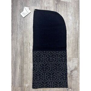 Vintage Whole Garment Men's Scarf Causal Wear Comfy Navy Blue